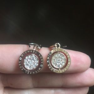 Michael Kors Rose Gold earrings